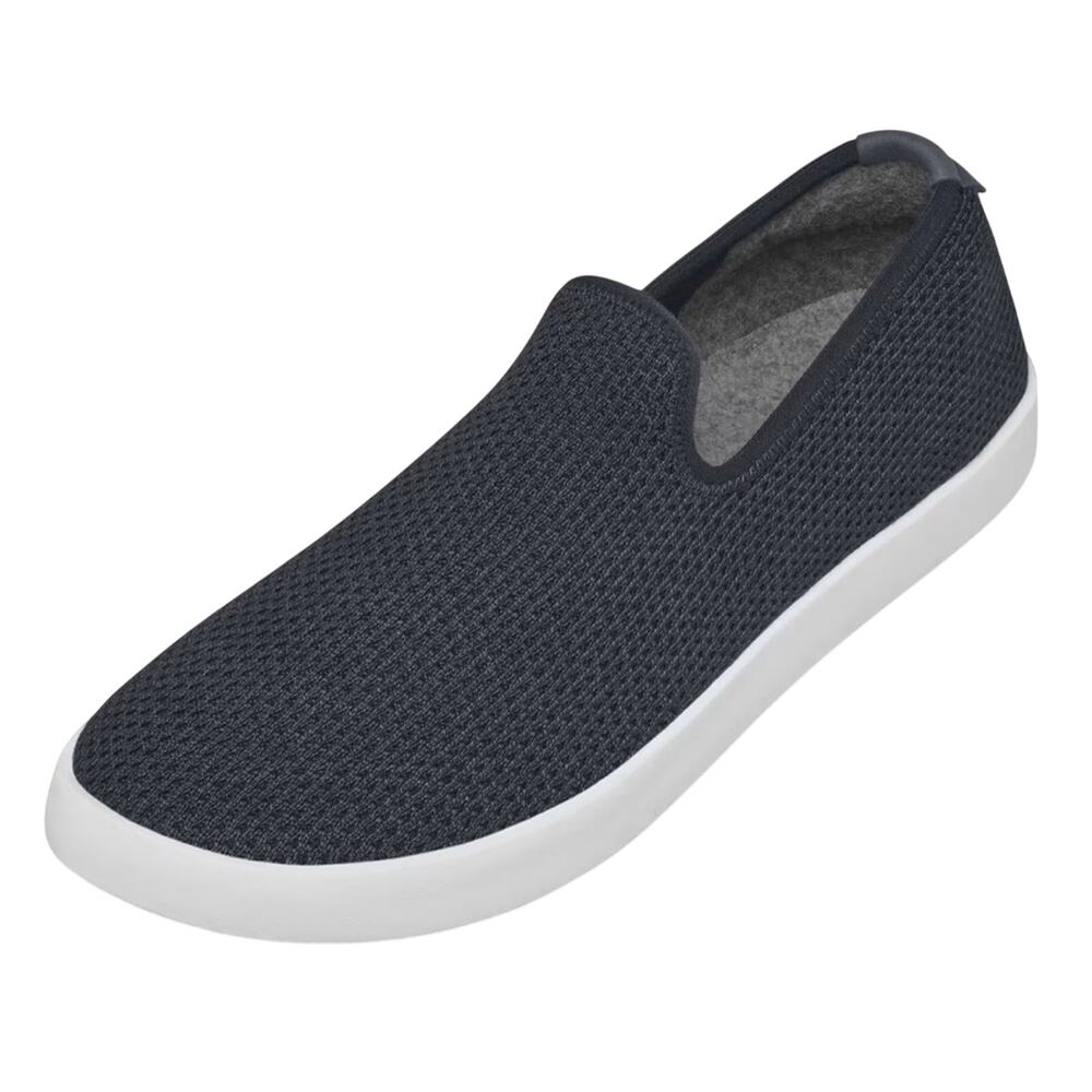 Allbirds Men's Tree Lounger Sustainable Slip On Charcoal Lightweight Shoes